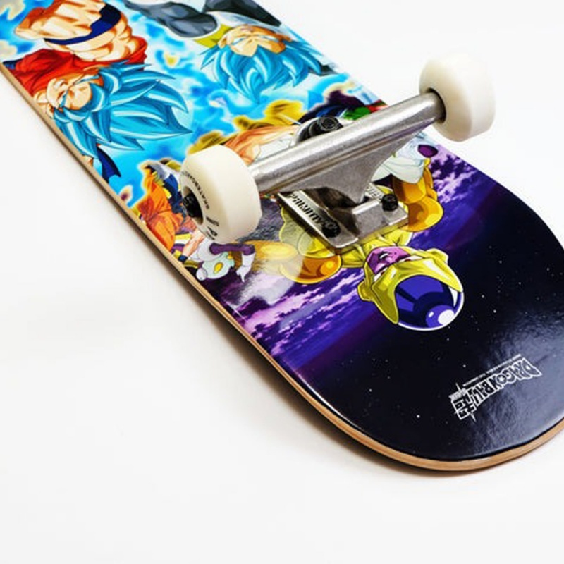 Skate Completo Primitive X Dragon Ball Z Team Resurrection