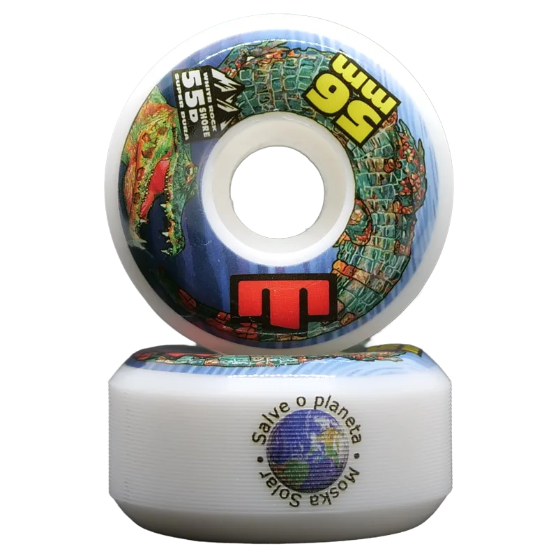 Roda Moska 56mm Dureza 55D Solar - Virtual Skate Shop | A Skate