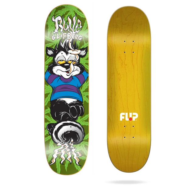 Shape Maple Flip Skateboards 8.0 Rune Glifberg Skunk - Virtual