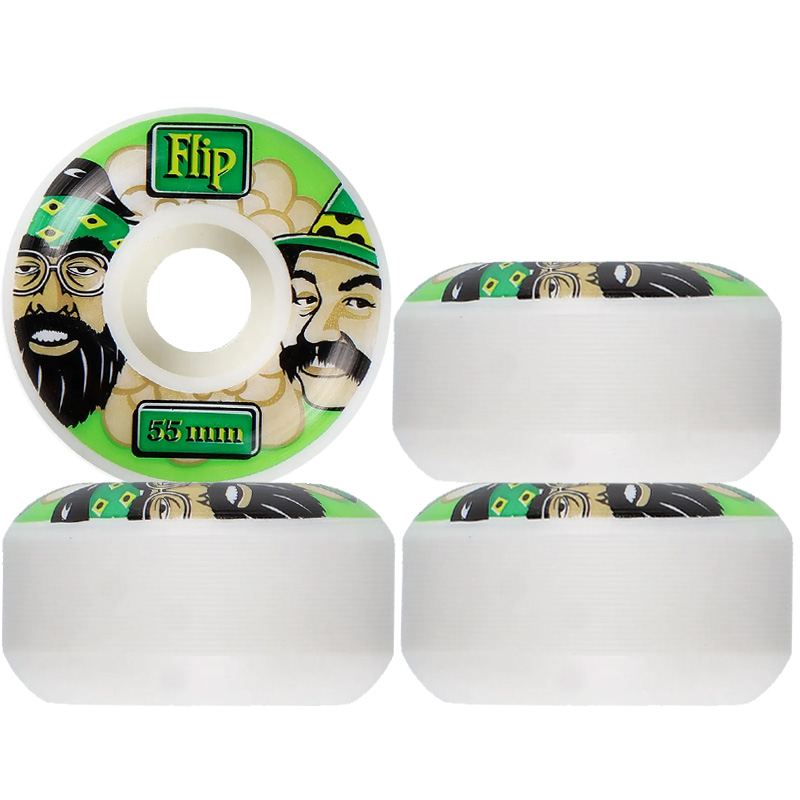 Roda Flip Cutbank Cutback Cheech&Chong 55mm 99a - Virtual Skate