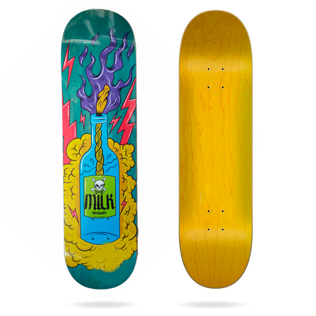 Shape Maple Milk Skateboards 9.0 Old Scholl Poison - Virtual Skate