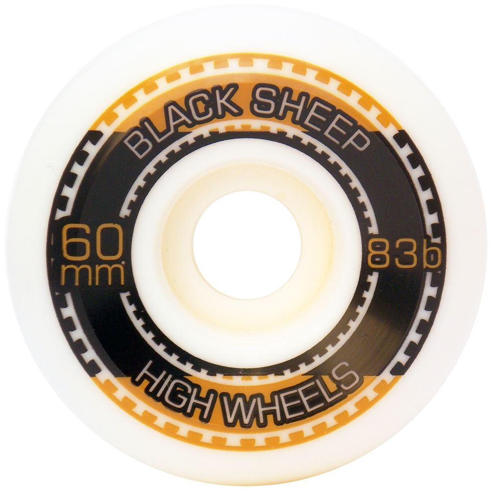Roda Black Sheep Importada Gold 60mm 83B - Virtual Skate Shop | A
