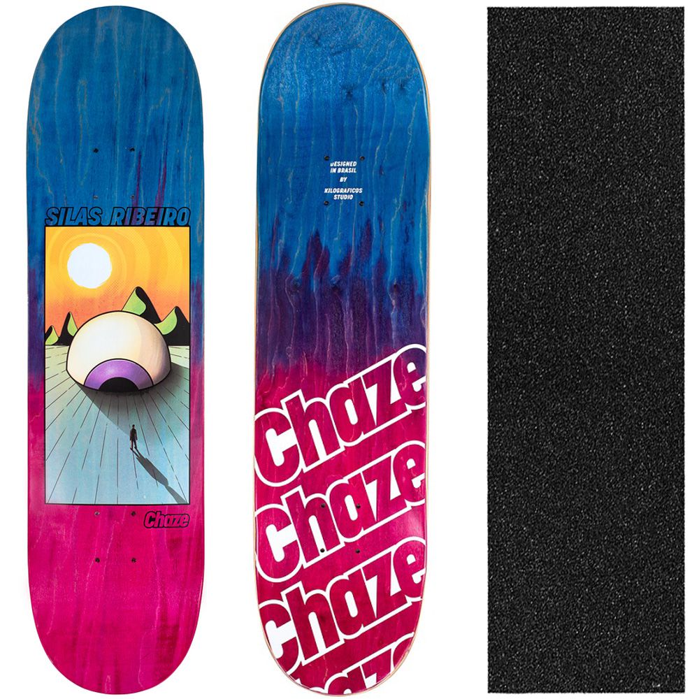 Shape Maple Chaze Skate Importado Distopia Silas Ribeiro 8.0