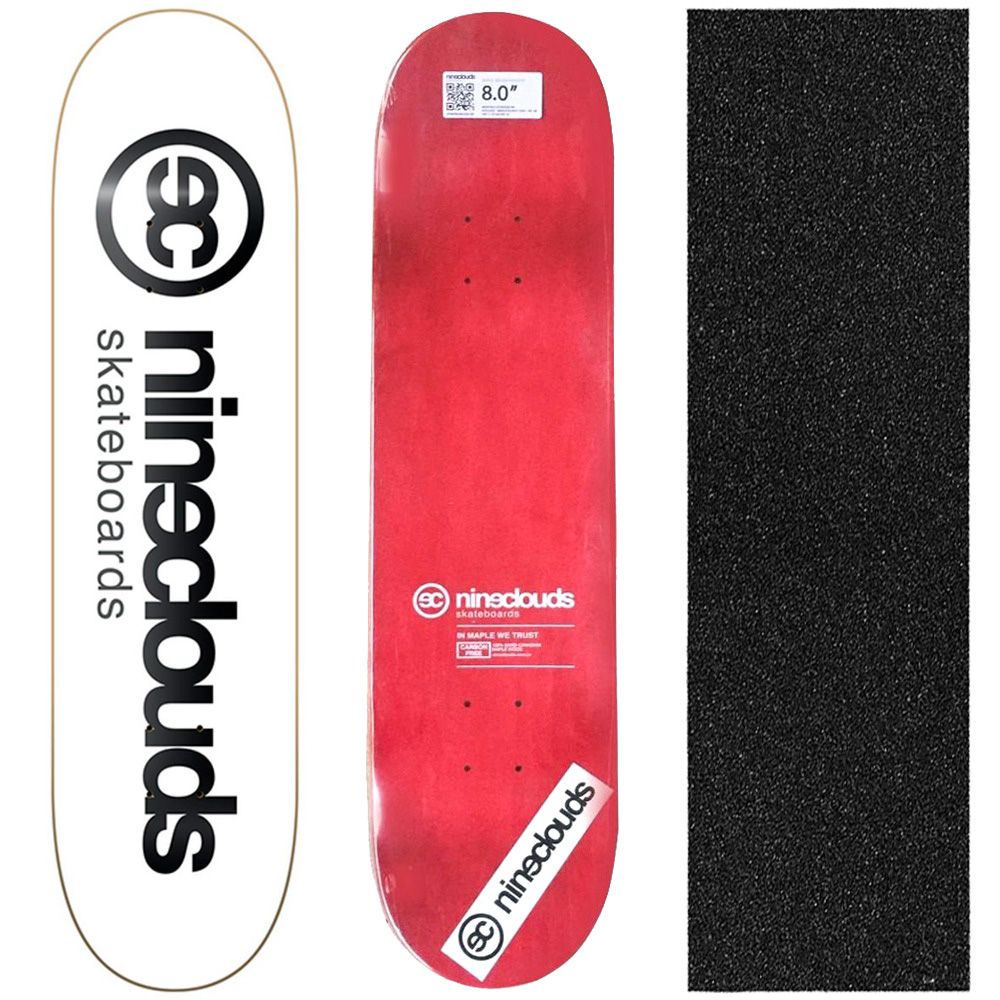 Shape Profissional Maple Skate Nineclouds 8.0 White - Virtual