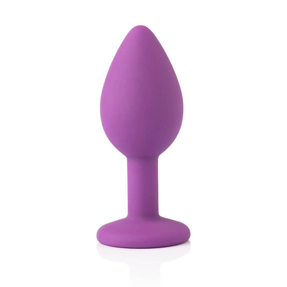Plug Anal Pequeno Roxo Silicone Ultra Macio com Pedra - Sex Shop Castelo  dos Prazeres: Lder em Rio Preto e Ribeiro Preto | Atacado e Varejo