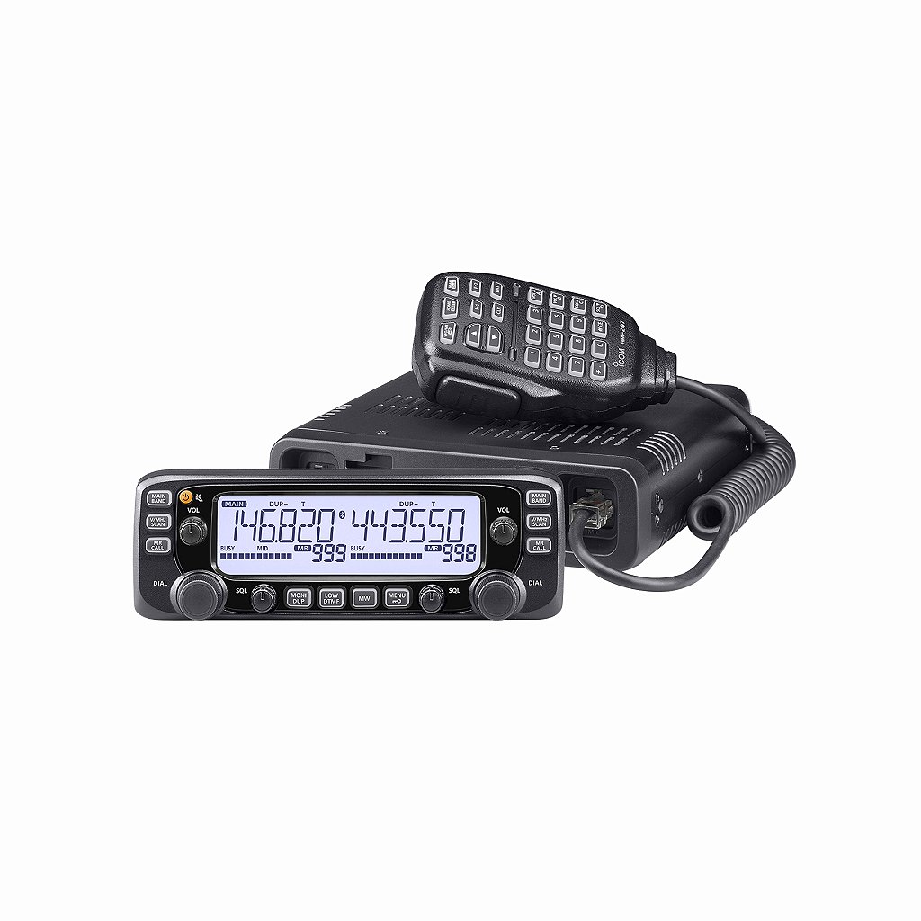 RÁDIO VHF / UHF ICOM IC-2730A DUAL BAND 50 Watts - Radionaval