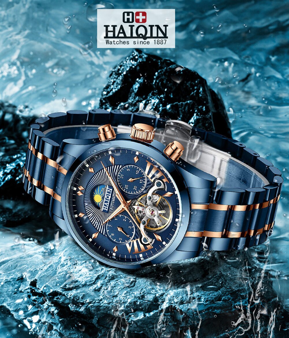 Relógio Automático HAIQIN 8509