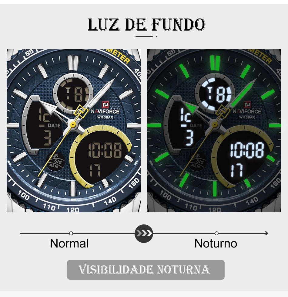 Relógio Naviforce NF9182 Clássico 4