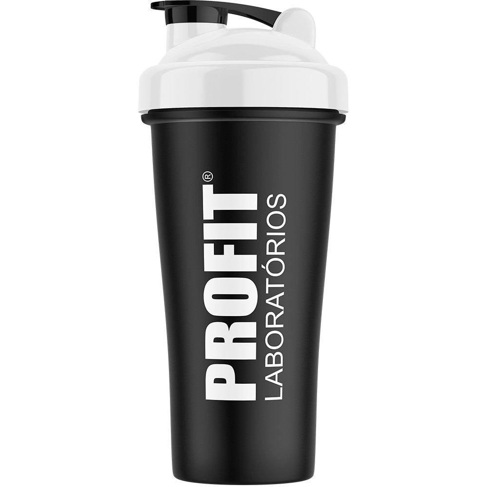 Coqueteleira Preta - Profit Labs - 600ml - FITFIELD