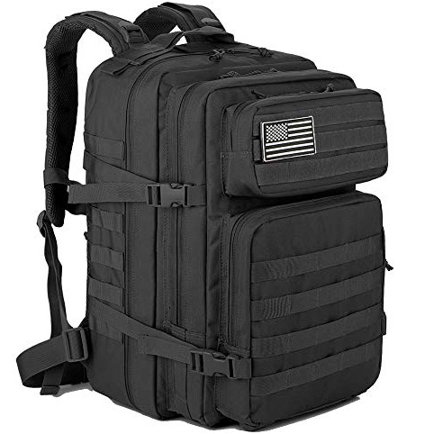 Mochila Tática Militar 50L - Resistente a Água - Oxford / Nylon