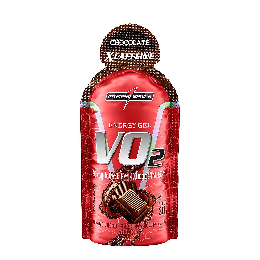 Suplemento Energético Vo2 Gel X-Caffeine Integralmédica Energy