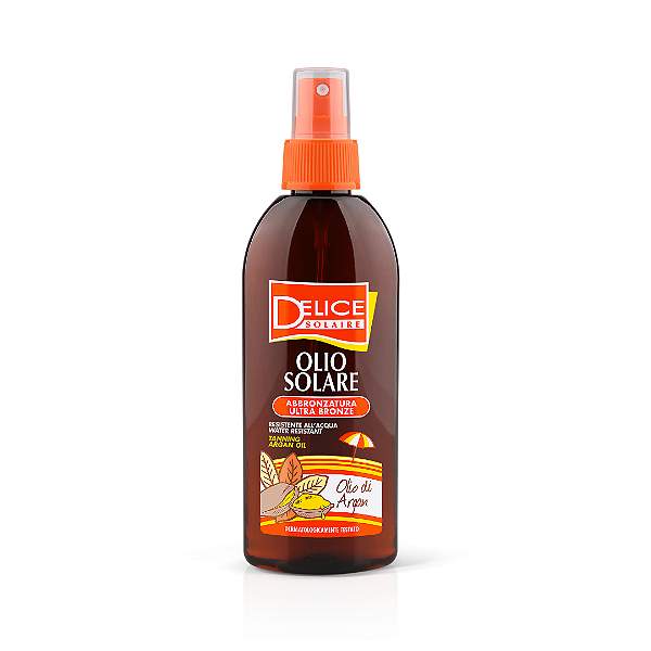 Óleo Bronzeador Spray Delice Solaire Argan - 150ml