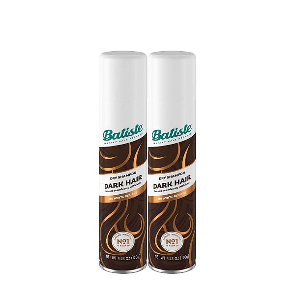 Kit Shampoo a Seco Batiste Dark, 120g (com 2 unids)