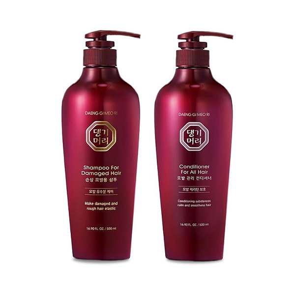 Kit Shampoo e Condicionador Daeng Gi Meo Ri Damage Hair - 500ml (2 unidades)