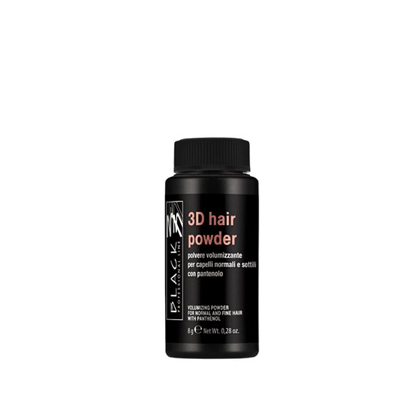 Pó de Volume texturizador Black 3D Hair Powder - 8g