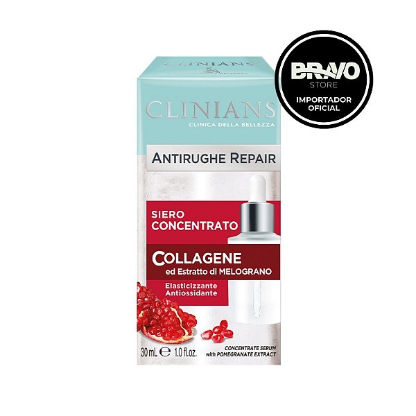 Sérum Facial Concentrado Clinians Collagene Antirughe Repair - 30ml