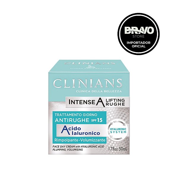 Creme Facial Diurno Clinians Intense A Lifting Rughe FPS 15 - 50ml