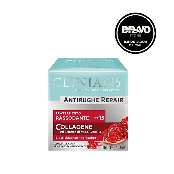 Creme Facial Clinians Antirughe Repair Collage FPS 15 - 50ml