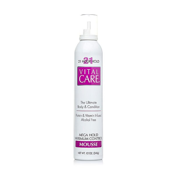 Hair Mousse Vital Care Mega Hold 21h - 340g