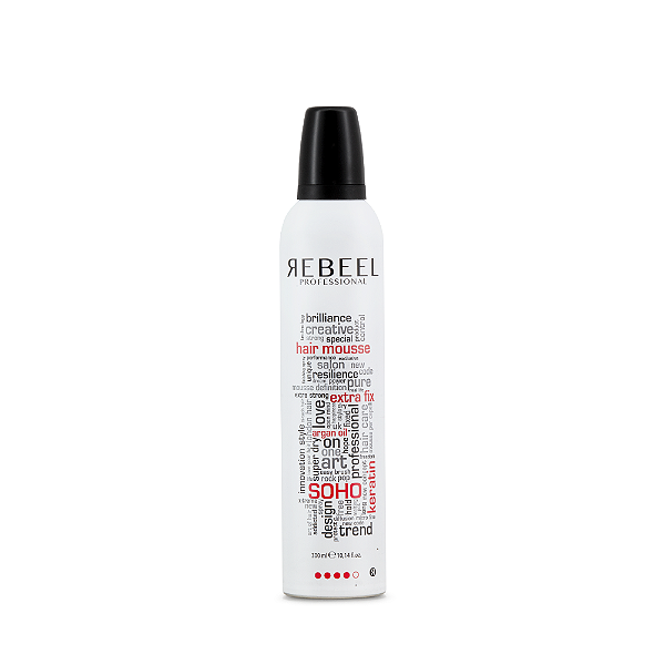 Hair Mousse Rebeel Extra Fix - 300ml