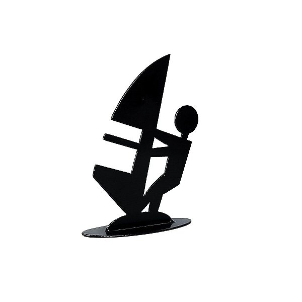 Escultura Em Ferro velejador