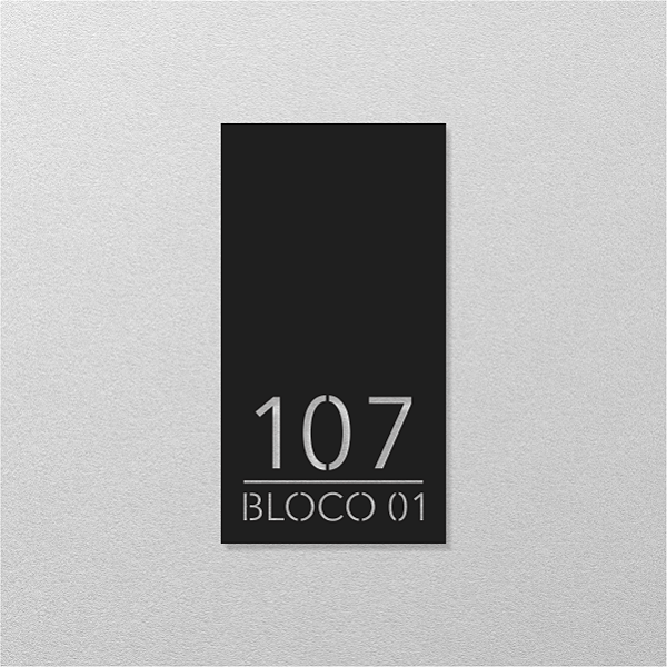 Número Para Casa Moderno em Acrílico Joinville