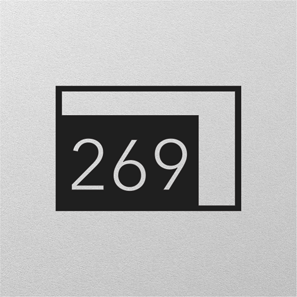 Número Para Casa Moderno em Acrílico Vitória