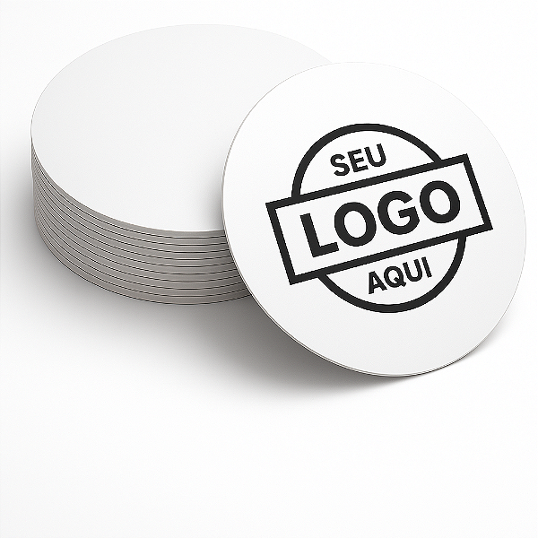 Porta-copos Personalizado Com Seu Logo Ps 9x9cm