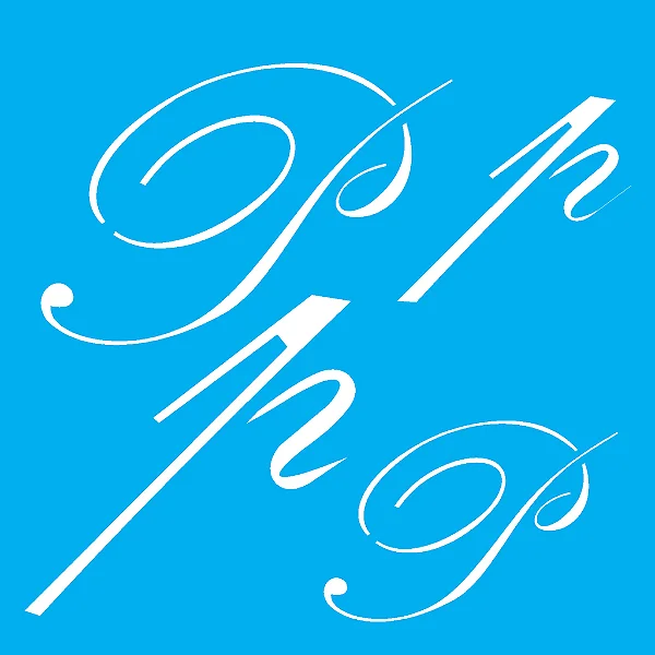 Stencil Manuscrito P - 14x14cm