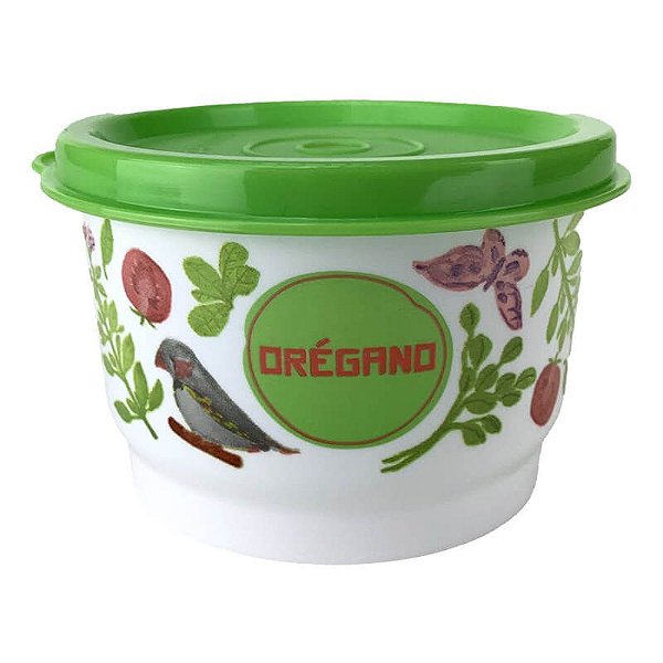 Tupperware Potinho Floral Orégano 140ml