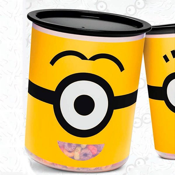 Tupperware Super Instantânea Slim 2 Minions 2,25 litros Amarelo