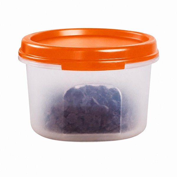 Tupperware Modular Redondo 1 Laranja 200ml