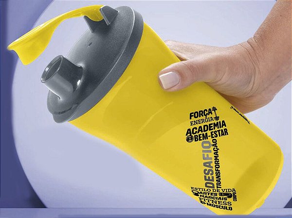 Tupperware Copo Ilúmina com Bico Fitness 800ml Amarelo
