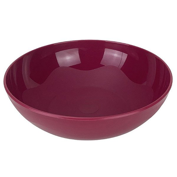 Tupperware Tigela Floresta 700ml Vermelho Vinho