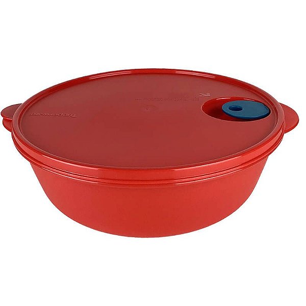 Tupperware Cristalwave 3 litros Vermelha