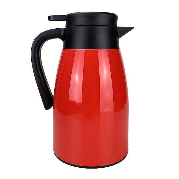 Garrafa de Café Térmica Tupperware Easy Tupper 1 litro Vermelho