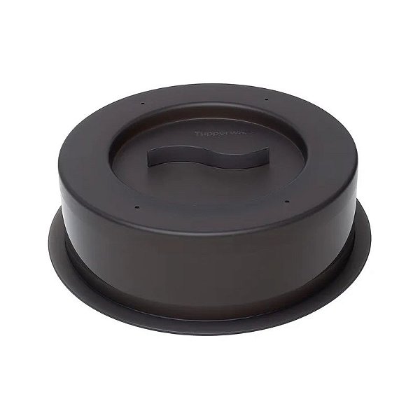 Tupperware Tampa para Micro-ondas Preta 24cm