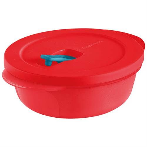 Tupperware Mini Cristalwave 600ml Vermelho Chili