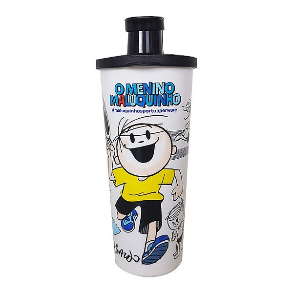 Tupperware Copo com Bico Menino Maluquinho 470ml Branco