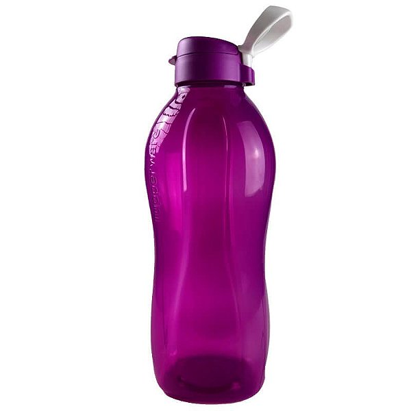 Garrafa Tupperware Eco Tupper Plus Roxo 2 litros
