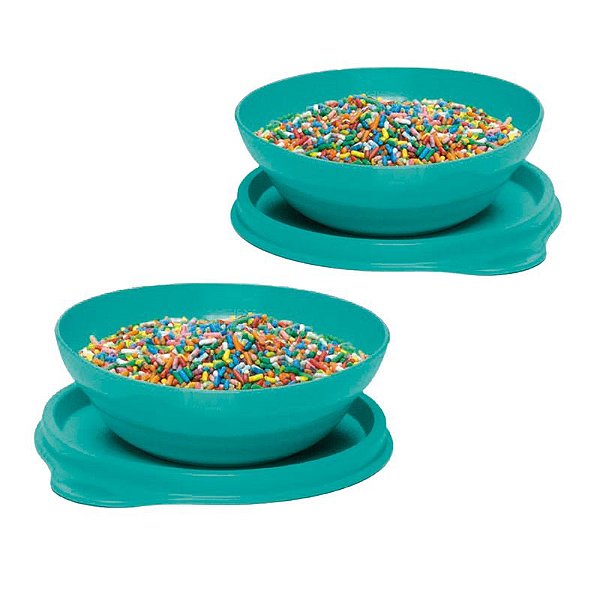 Tupperware Pragelinha 150ml Verde Água 2 peças