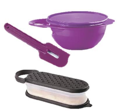 Tupperware Omelete Fácil Rala Bem + Pá + Extra Mini Criativa kit 3 peças