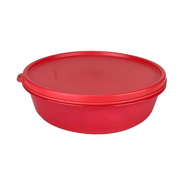 Tupperware Tigela Visual 1 litro Vermelho Cereja