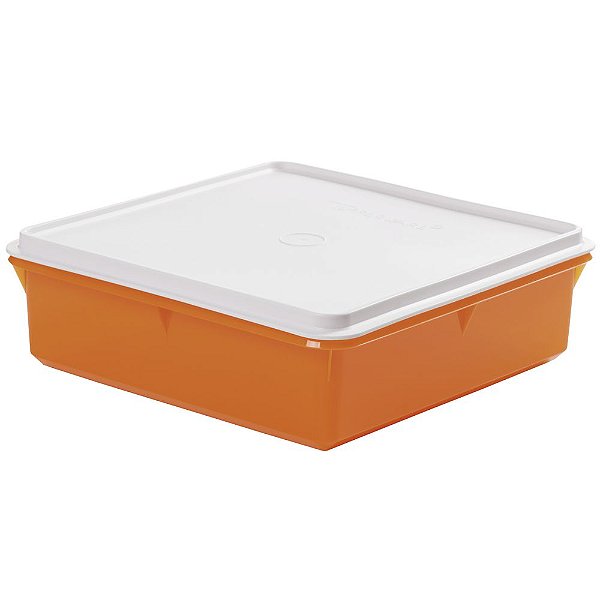 Tupperware Caixa Versátil 2,5 Litros Laranja