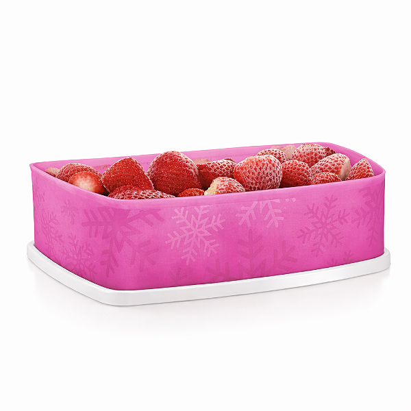 Tupperware Caixa Ideal Neve 1,3 litro Rosa