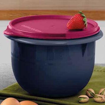 Tupperware Tigela Batedeira 1 litro Azul Naval