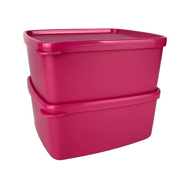 Tupperware Jeitosinho 400ml Rosa Pink kit 2 peças