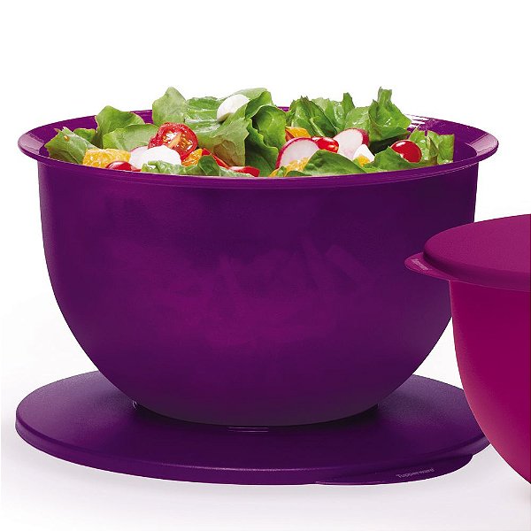 Tupperware Tigela Murano 4,3 litros Roxo Escuro