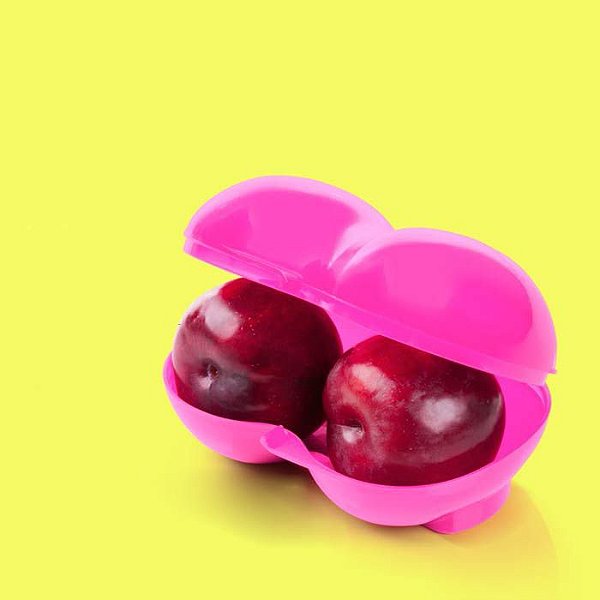 Tupperware Porta Frutas Rosa Neon