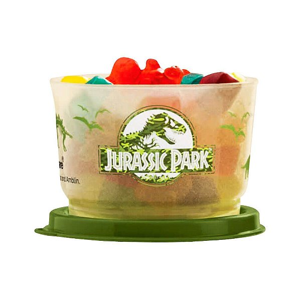 Tupperware Potinho Jurassic Park 140ml Verde